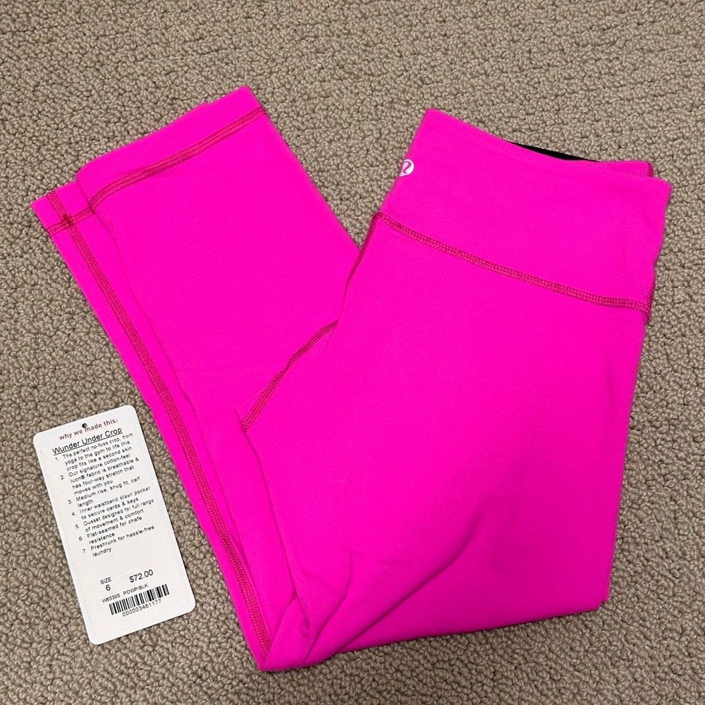 Lululemon Wunder Under Crop (6)